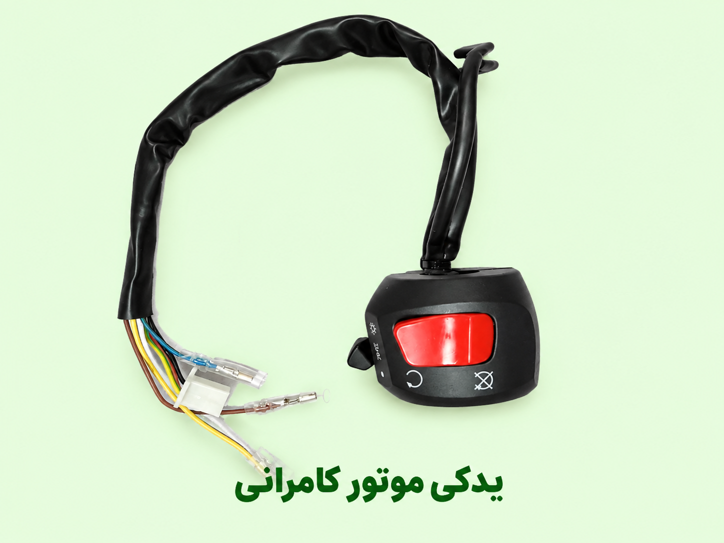 قلوه استارت ( سمت راست )  موتور سیکلت مگلی۲۰۰